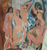 Pablo Picasso, Las seoritas de Avignon