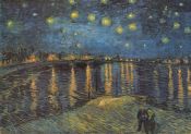 Cuadro de Vincent Van Gogh: La noche Estrellada. Starry Night