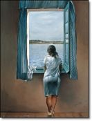Cuadro de Salvador Dali, Chica en la ventana