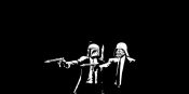 Cuadro de Banksy: Pulp Fiction & Star Wars