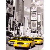 Taxis Amarillos en Times Square, New York