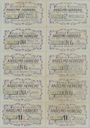 CARTILLA de RACIONAMIENTO de 1937 de ALCALA de HENARES, MADRID