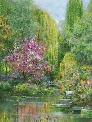 Andrea Fontana, Spring Garden, Landscape