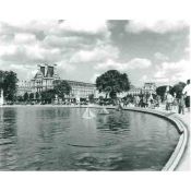 Paris, Pond in the Garden of the Tuileries
