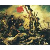 Eugene Delacroix, La libertad guiando al pueblo