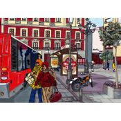 Tony Polonio, Parada de autobus, Original