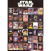 Star Wars, film posters mosaic