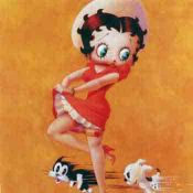 Sale. Betty Boop and her dogs