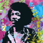 Jimi Hendrix, Psicodelia pop art
