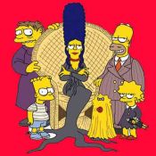Adams Family Simpsons
