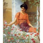 John W. Godward: Flores de verano
