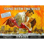 Giant Mural. Gone with the wind
