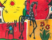 Lamina mural Gigante XXL Gea, Naif, Don Quijote en la Mancha