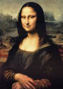 Lamina giant XXL Leonardo Da Vinci, Mona Lisa, Gioconda