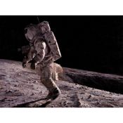 Viajero Espacial: Astronauta en la Luna.