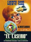 El Caserio - spanisches Plakat