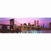 New York Skyline: Panoramic Mural Color