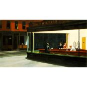 Edward Hopper: Noctambulos. Halcones de la Noche