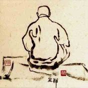 Dibujo Chino, Hombre de espalda