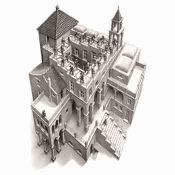 Escher, Subiendo y Bajando