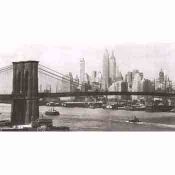 New York, Brooklyn Bridge 1937