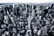 New York, aerial view of Manhattan