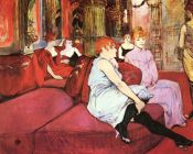 Henri de Toulouse Lautrec. El Prostibulo. Rue des Moulins