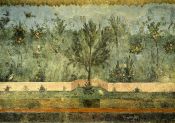 Fresco Romano. El Jardin de la Casa de Livia. Pompeyano
