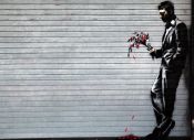 Cuadro de Banksy: El que Espera, Desespera