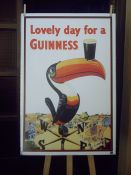 Lamina Grande Cerveza GUINNESS. Poster para Bar