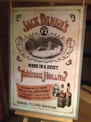 Lamina Grande: JACK DANIELS, Bourbon Whisky. POSTER BAR
