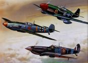 Aviones famosos de caza de La Segunda Guerra Mundial