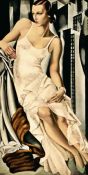 Mural de Tamara Lempicka: Retrato de Madame Allan Bott
