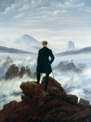 Cuadro Mural Gigante: FRIEDRICH, Wanderer Above the Sea of Fog