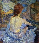 Toulouse Lautrec. Bailarina de ballet. Pintura Francesa romantic