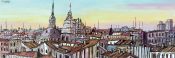 Panoramica de Tejados de Madrid con Telefonica. ALCALA