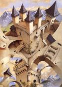 Escher (inspired by), Outside castle