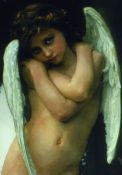 William-Adolphe Bouguereau, Angel Cupido prerafaelita